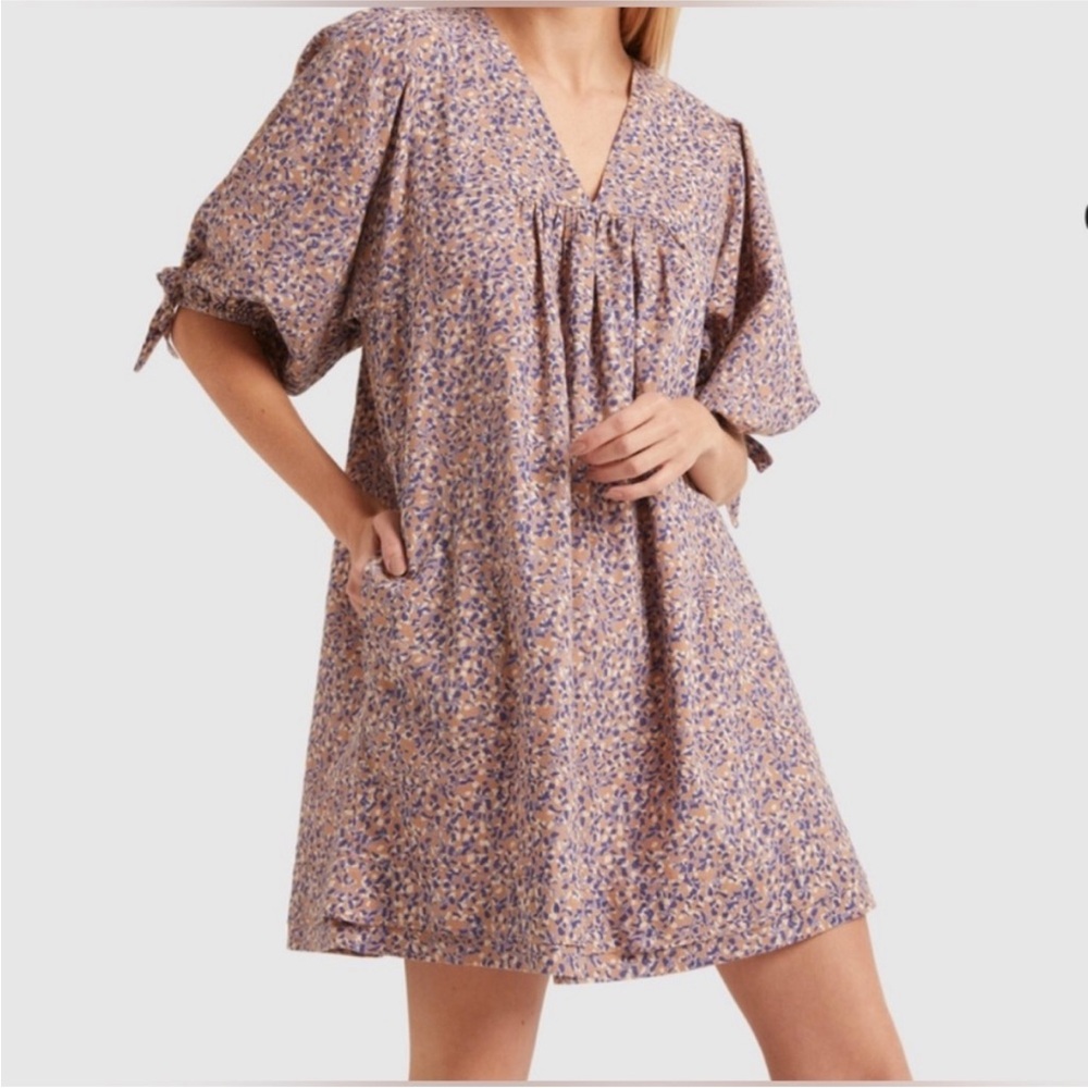 Mirth Belem Dress in Coastal Coral M